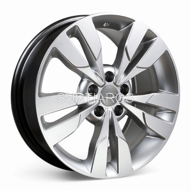 Aro 17x7" 5x108 ET45 CB60.1 Hiper Plateado