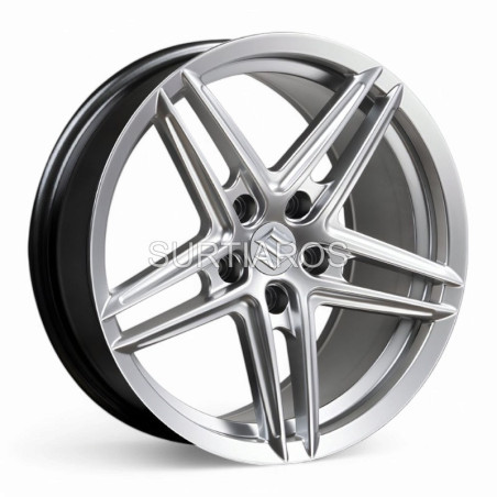 Aro 17x7.5" 5x114.3 ET35 CB60.1 Hiper Plateado