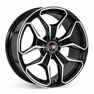 Aro 18x8" 5x100 ET35 CB73.1 Negro Maquinado