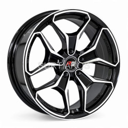 Aro 18x8" 5x112 ET35 CB73.1 Negro Maquinado