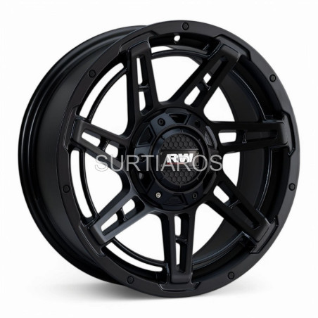 Aro 17x8" 6x114.3 ET20 CB66.6 Negro Mate