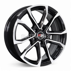 Aro 17x7" 5x108 ET37 CB73.1 Negro Maquinado