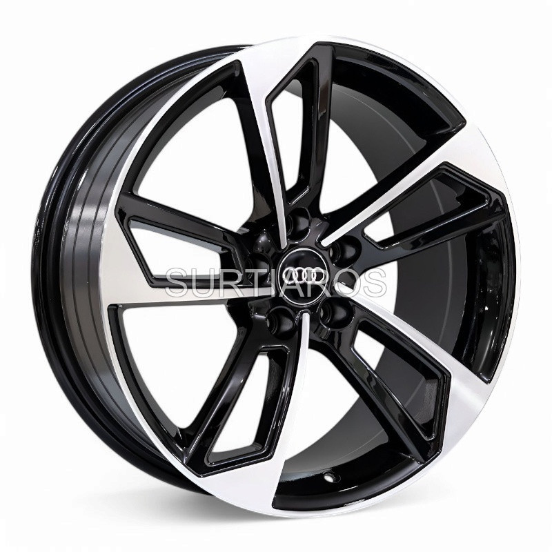Aro 19x8.5" 5x112 ET28 CB66.6 Negro Maquinado