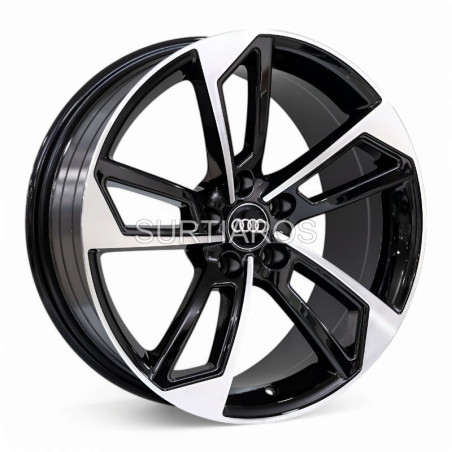 Aro 19x8.5" 5x112 ET28 CB66.6 Negro Maquinado