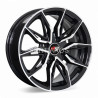 Aro 15x6.5" 4x100 ET38 CB73.1 Negro Maquinado