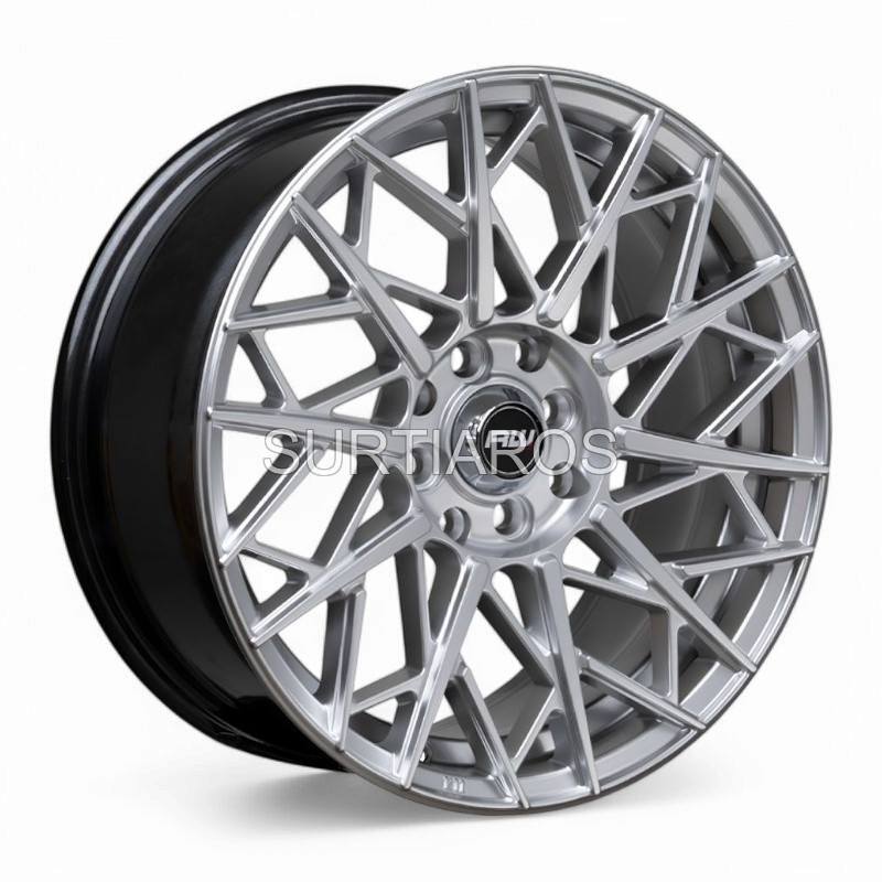 Aro 16x7" 8x100/114.3 ET35 CB73.1 Hiper Plateado