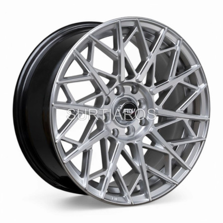 Aro 16x7" 8x100/114.3 ET35 CB73.1 Hiper Plateado