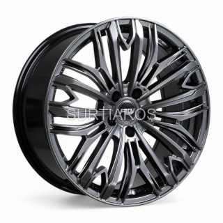 Aro 18x8" 5x108 ET30 CB67.1 Hiper Negro