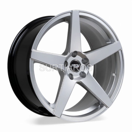 Aro 18x8.5" 5x108 ET35 CB67.1 Hiper Plateado