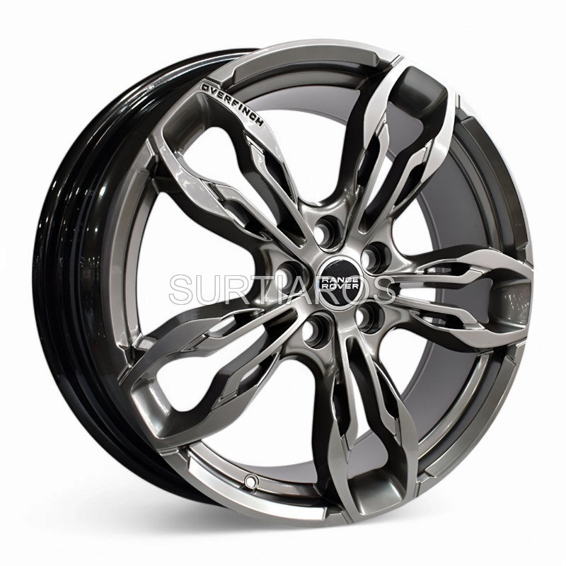 Aro 20x8.5" 5x120 ET45 CB72.6 Hiper Negro