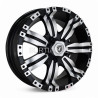 Aro 15x7" 5x114.3 ET0 CB83.1 Negro Maquinado