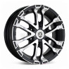Aro 16x6.5" 6x139.7 ET20 CB73.1 Negro Maquinado