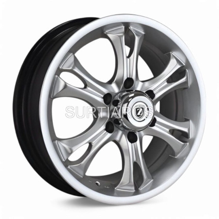 Aro 17x7.5" 6x139.7 ET18 CB108 Hiper Plateado