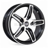 Aro 17x7" 4x114.3 ET20 CB67.1 Negro Maquinado