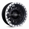 Aro 17x9" 6x139.7 ET0 CB106.1 Negro Mate con Aro Pulido