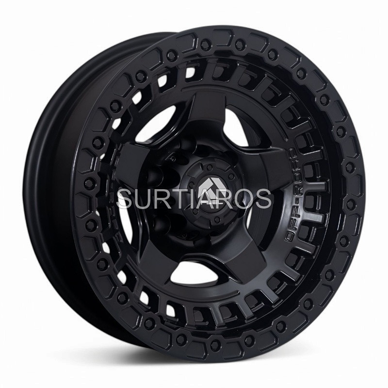 Aro 17x9" 6x139.7 ET-12 CB106.1 Negro Mate