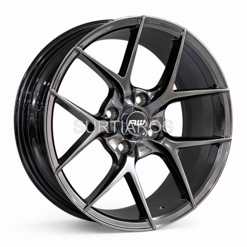 Aro 15x7" 4x100 ET35 CB73.1 Hiper Negro