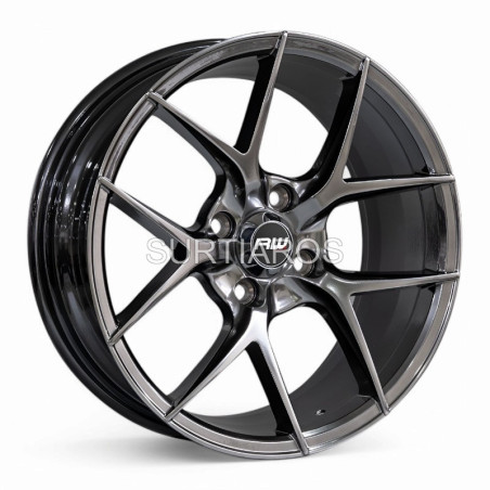 Aro 15x7" 4x100 ET35 CB73.1 Hiper Negro