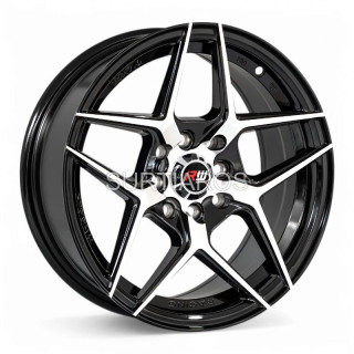 Aro 15x7" 8x100/114.3 ET35 CB73.1 Negro Maquinado
