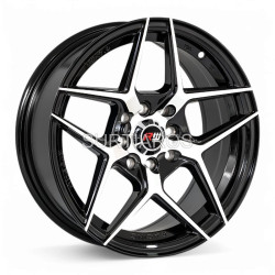 Aro 15x7" 8x100/114.3 ET35 CB73.1 Negro Maquinado