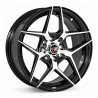 Aro 15x7" 8x100/114.3 ET35 CB73.1 Negro Maquinado